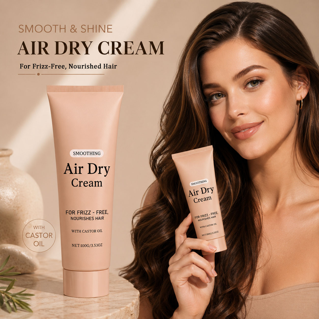 Coconut Wax Flake - Krem do stylizacji włosów Air Dry,