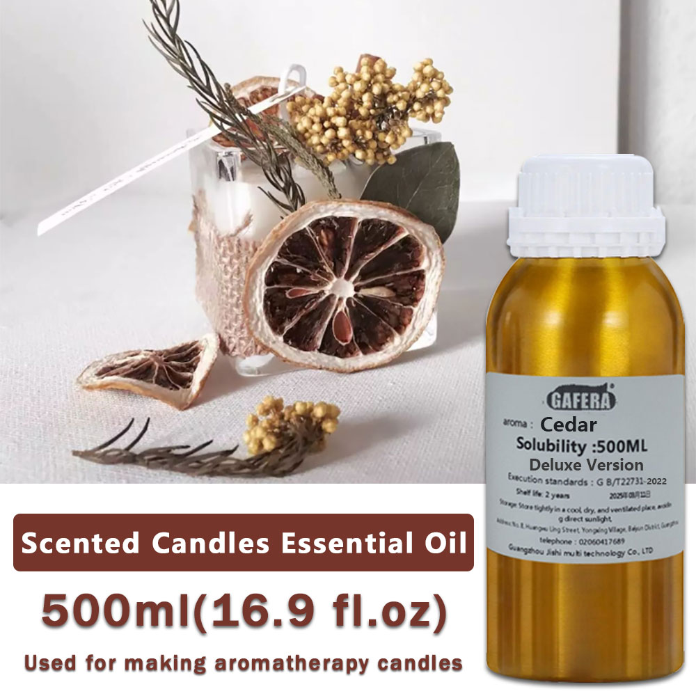 Candle Making Essentials - GAFERA 500ml (16.9 fl.oz) Freesia/Lime Basil