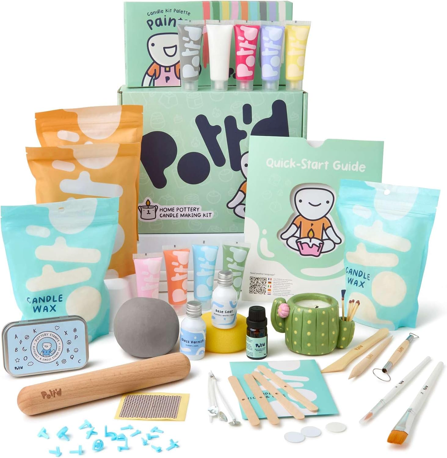 Candle Making Fragrance Oils - Zestaw do domowej ceramiki i wyrobu