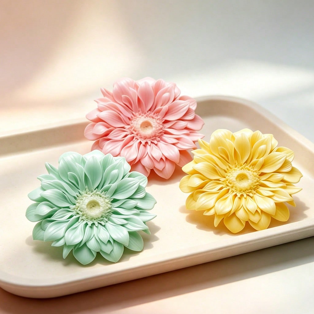 Forma silikonowa 3D Gerbera do – Candle Making Moulds recenzja i cena