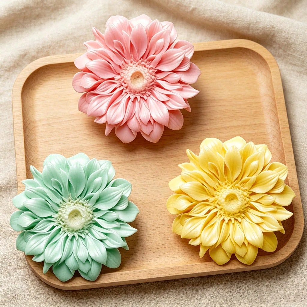 Forma silikonowa 3D Gerbera do – Candle Making Moulds recenzja i cena