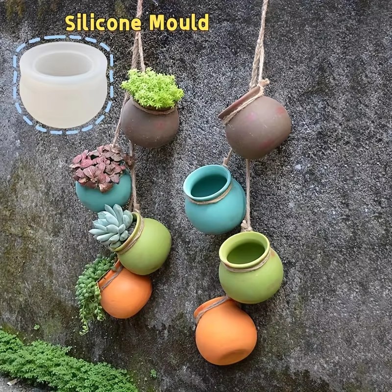 Silikonowe formy do doniczek,  – Candle Making Moulds recenzja i cena