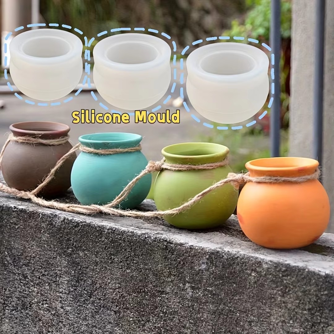 Silikonowe formy do doniczek,  – Candle Making Moulds recenzja i cena