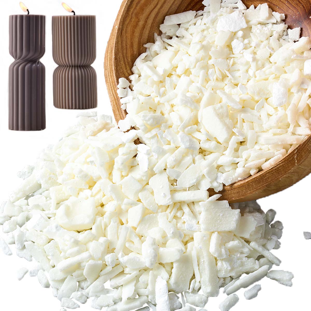 1-punktowy czysty biały wosk s – Candle Making Essentials recenzja i cena