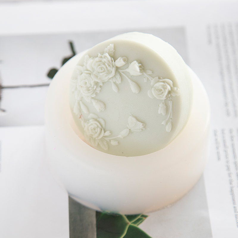 Okrągły kształt Kwiat róży Ręc – Candle Making Essentials recenzja i cena