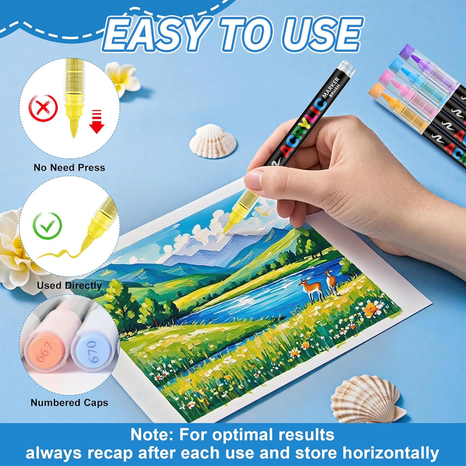 Markery akrylowe z pędzelkiem, – Copic Marker Classic recenzja i cena